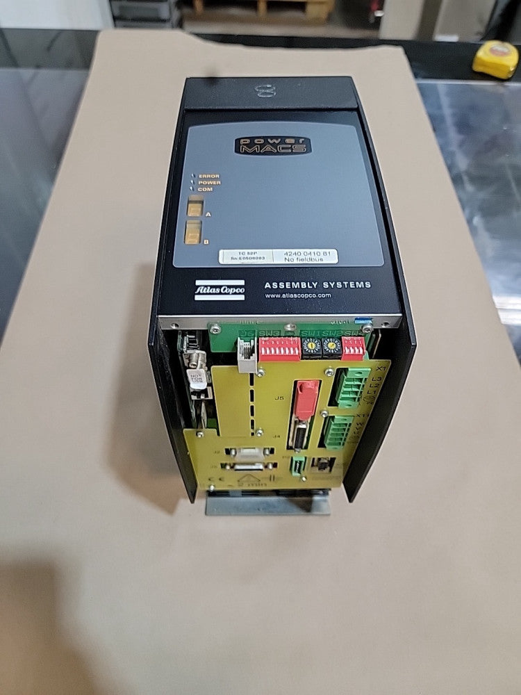 ATLAS COPCO TC 52P, POWER MACS CONTROLLER, INPUT:200-480V, 5A, 50/60HZ