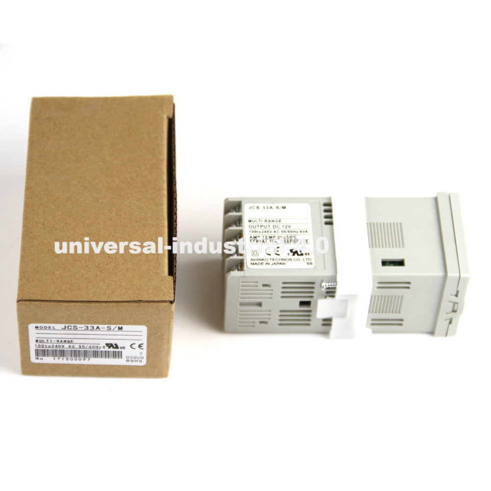 One Brand New Shinko JCS-33A-S/M Multi-Range Temperature Controller
