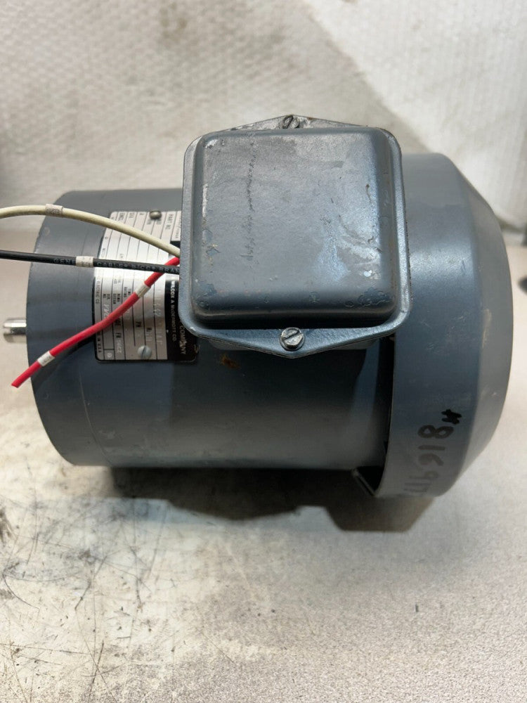 USED DIAMOND POWER AC MOTOR, 1/6 HP, 1725 RPM, 60HZ 5K42DN4172R