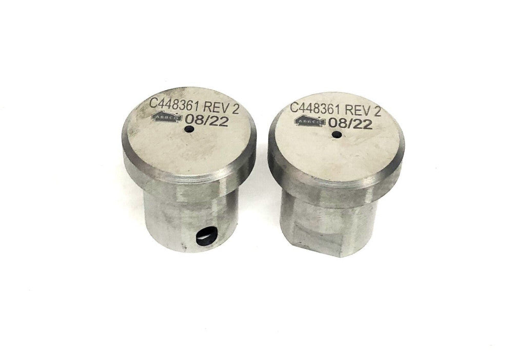 ABBCO 0.74 Inch ID 0.93 Inch OD REV 2 Plunger Stock Stop C448361 [Lot of 2] NOS
