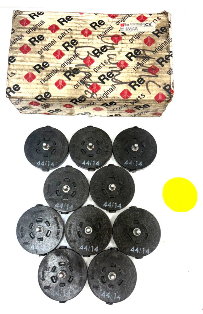 RE-SPA 44/14 PNEUMATIC BRAKE PADS OD-2-1/2" LOT OF 11