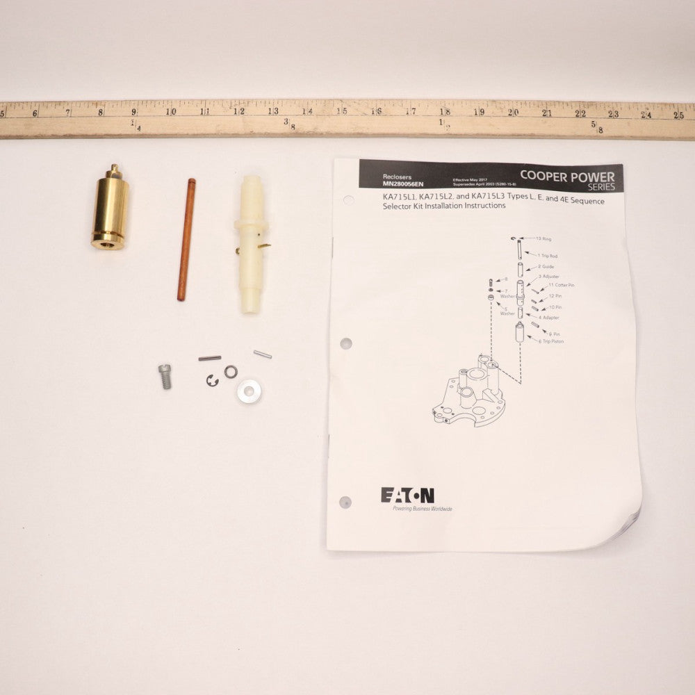 Eaton Sequence Selector Hardware Kit and Instruction Manual KA715L1 - Incomplete