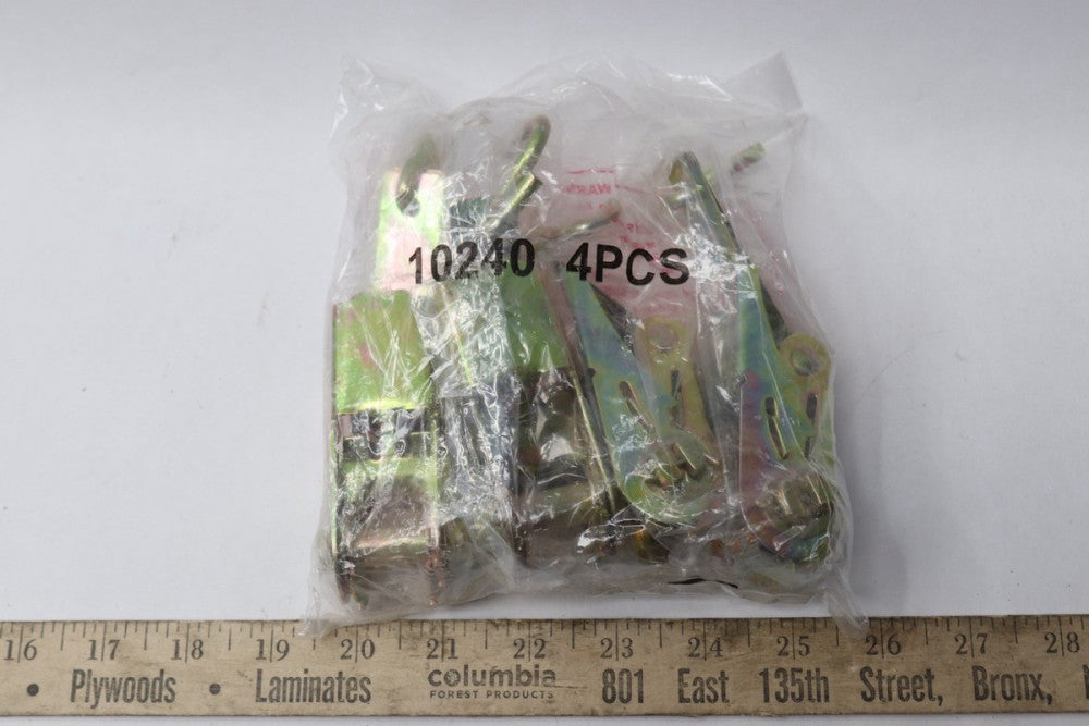 (4-Pk) Camlock Yellow Zinc 5-1/4" x 1" 10240