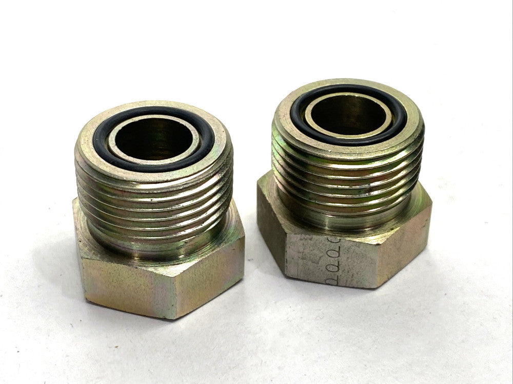 Parker 10 PNLO-S Seal-Lok O-Ring Face Seal Tube Plug 5/8" NPT LOT OF 2