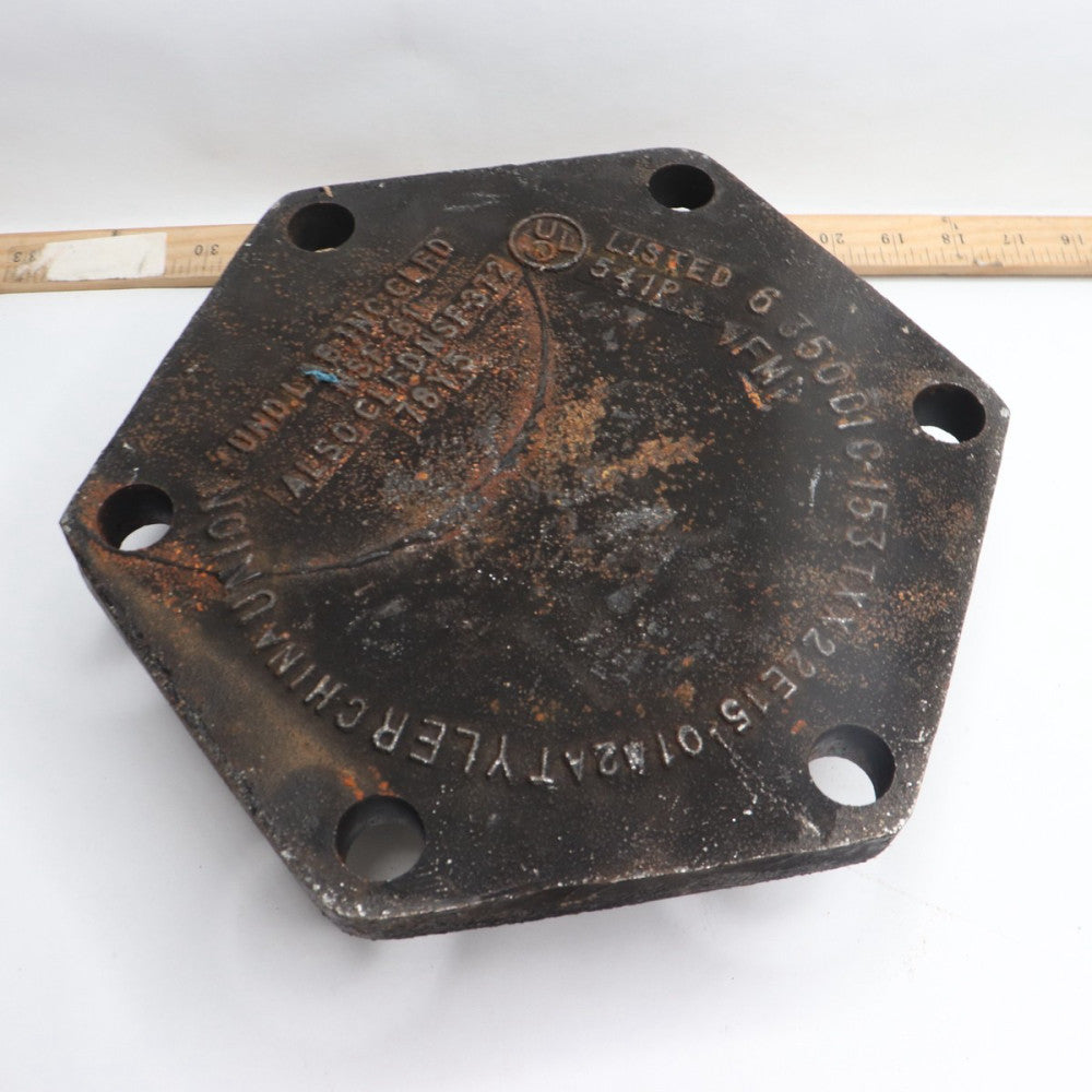 Tyler Union Flange Hex Cap C153 350 DI 6"
