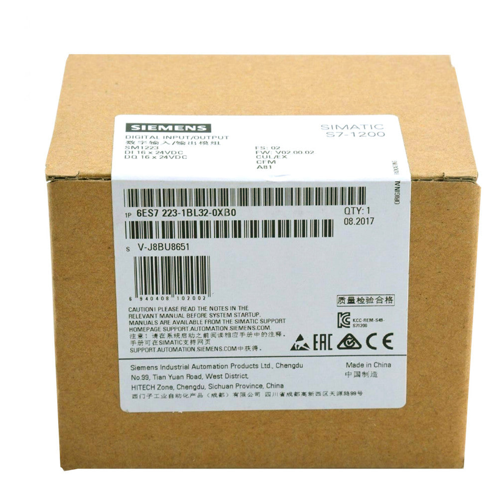 New Genuine SIEMENS SIEMENS 6ES7 223-1BL32-0XB0 6ES7223-1BL32-0XB0 In Box