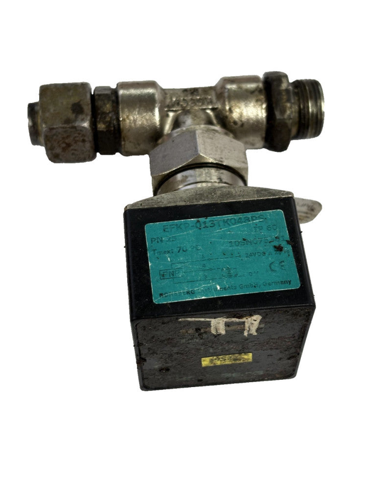 HONSBERG HYDRAULIC SOLENOID VALVE EFKP-Q13TK048PS PN 25, 24 VDC, TMAX: 70° C