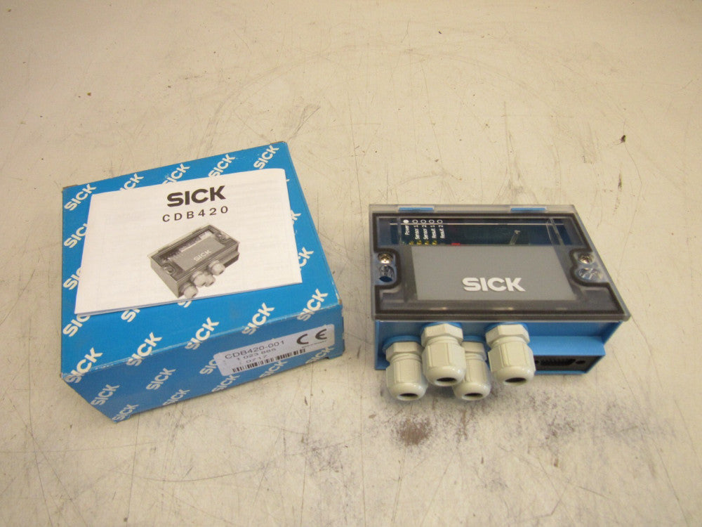 SICK CDB420-001 1023885 10-30VDC CONNECTION BOX NEW IN THE BOX !! MAKE OFFER !!