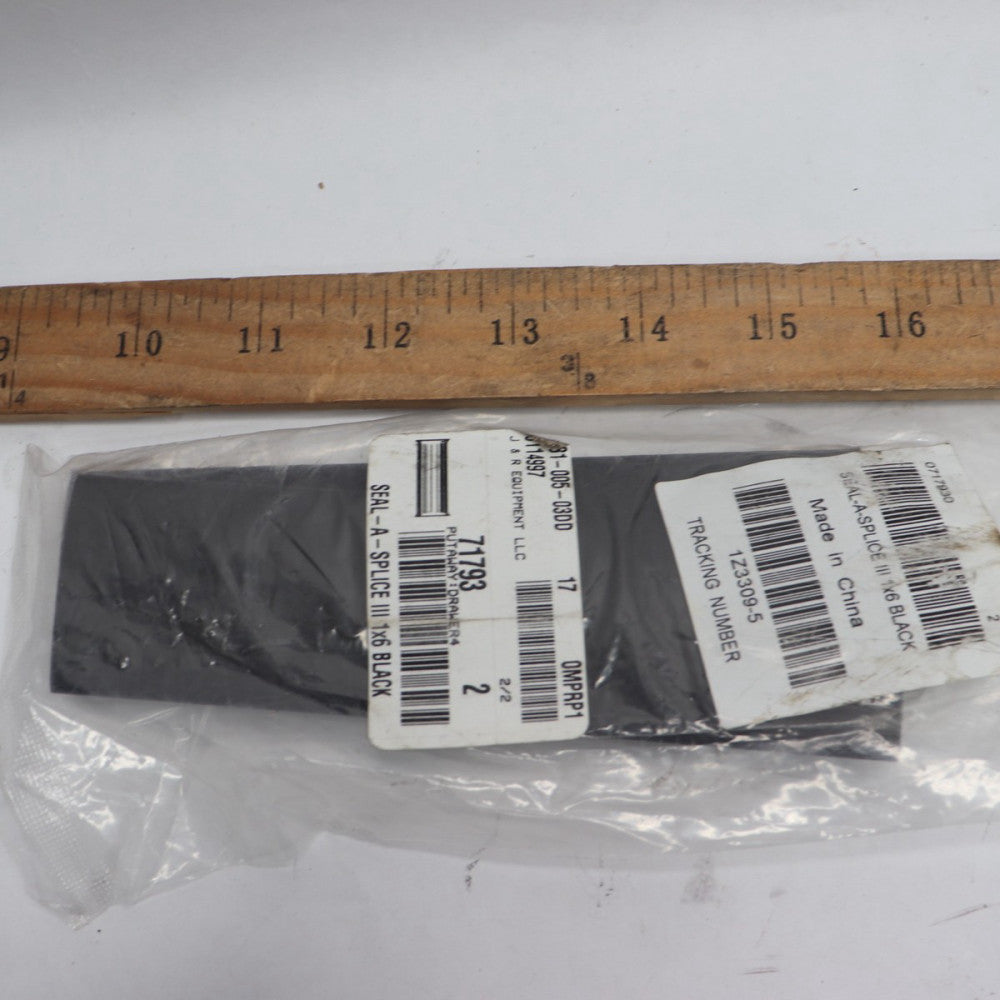 (2-Pk) Imperial Supplies 2 Ga-4/0 Seal-A-Splice III Black 1 x 6" 71793