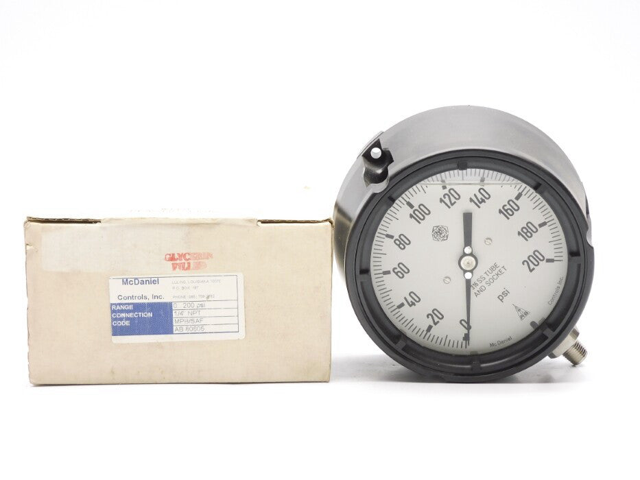 MCDANIEL CONTROLS AB80605 MPB/SAF 0-200PSI NSMP