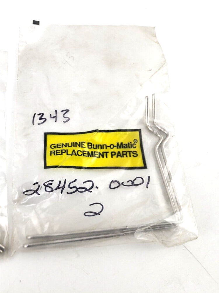 2pcs Bunn 28452.0001 PROBE SHORT 2.55 ULTRA AFPO-2 SL AFPO-3