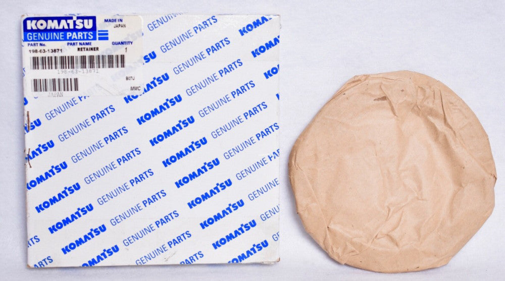 OEM Komatsu Steel Retainer Ring  198-63-13871