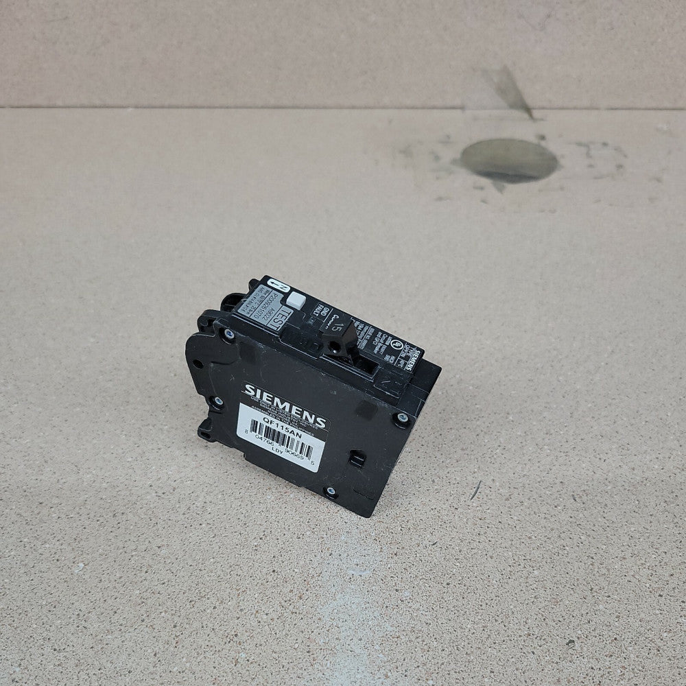 NEW Siemens QF115AN QPF2N GFCI Class A Test Circuit Breaker