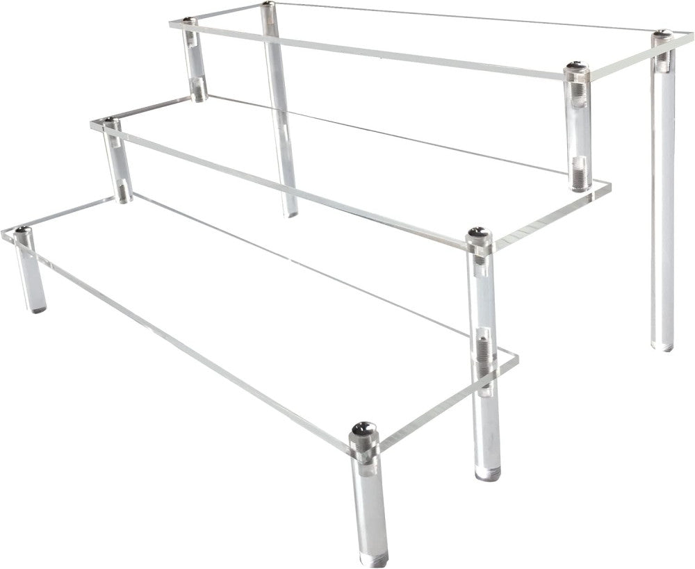Acrylic Riser,Clear Display Risers Stand Perfume Organizer Cologne clear 