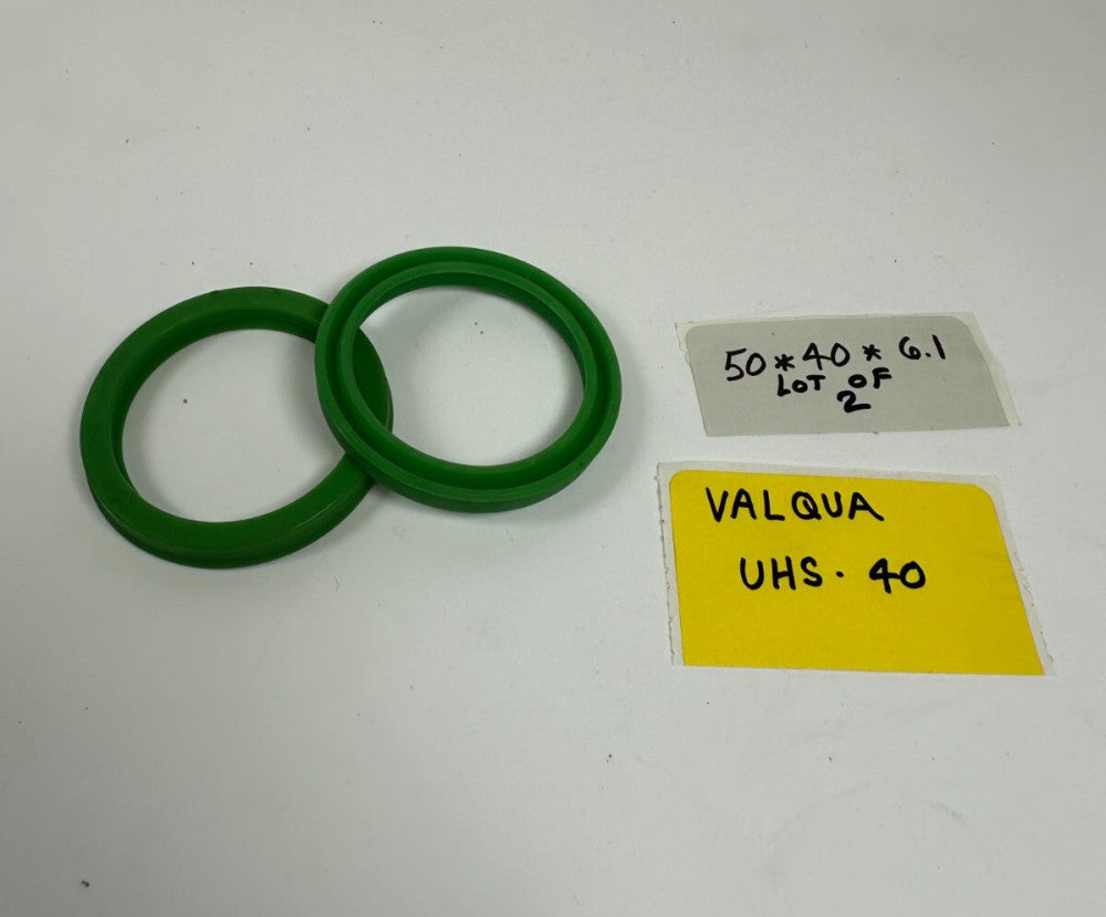 Valqua UHS40 (50x40x6.1) Oil Seal Ring (Lot of 2) New Fast Ship