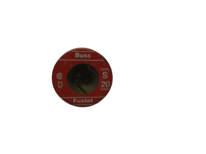 BUSSMANN TYPE S 20 AMP TIME DELAY TAMPER PROOF  UNMP
