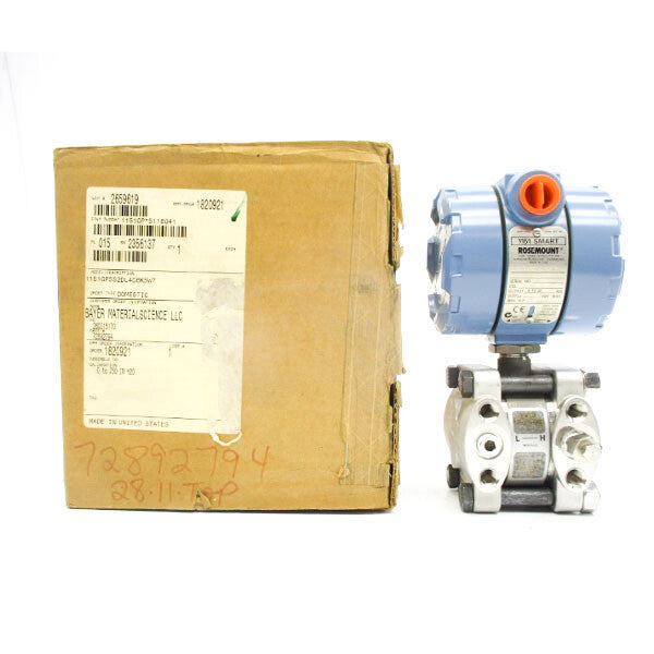 ROSEMOUNT 1151GP5S2DL4D6K5W7 45VDC NSMP