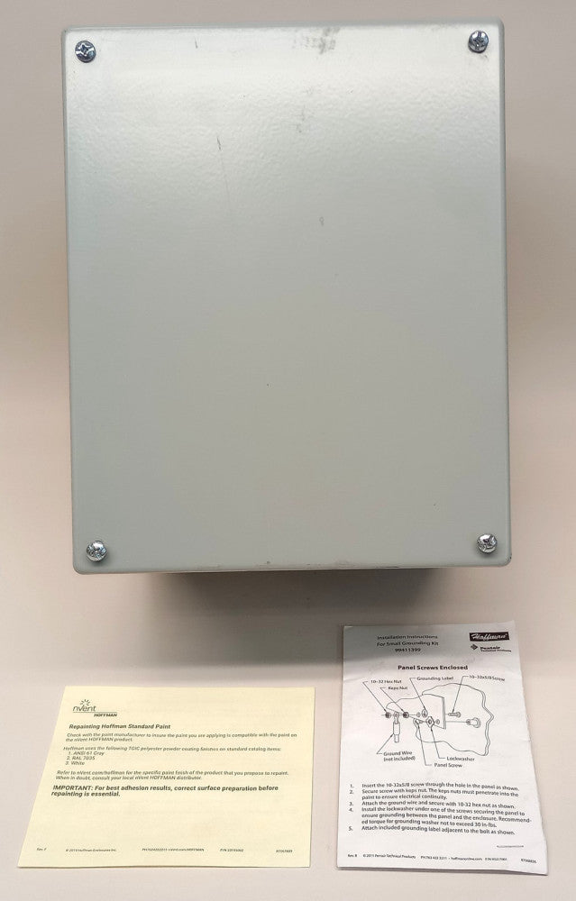 Hoffman A10086SC Enclosure 6" X 8" X 10" Nvent J & P Box