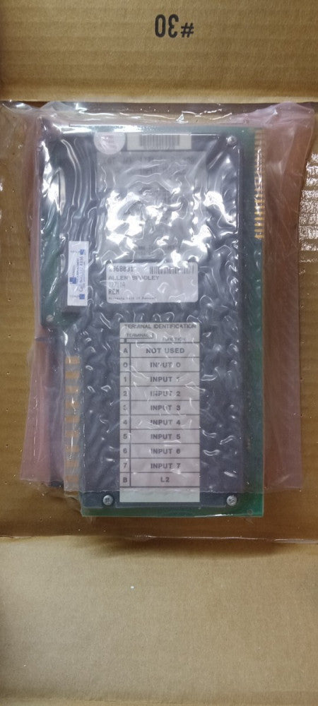 ALLEN BRADLEY 8 POINT DIGITAL INPUT MODULE 120 V 1771-IA SER. B