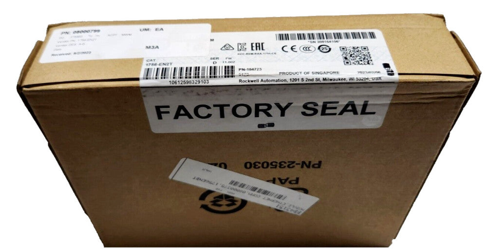 Factory Sealed AB 1756-EN2T Ser D ControlLogix EtherNet/IP Module 2023 308164106