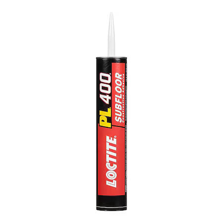 Loctite 1602142 Construction Adhesive, Pl 400 Series, 28 Fl Oz, Cartridge