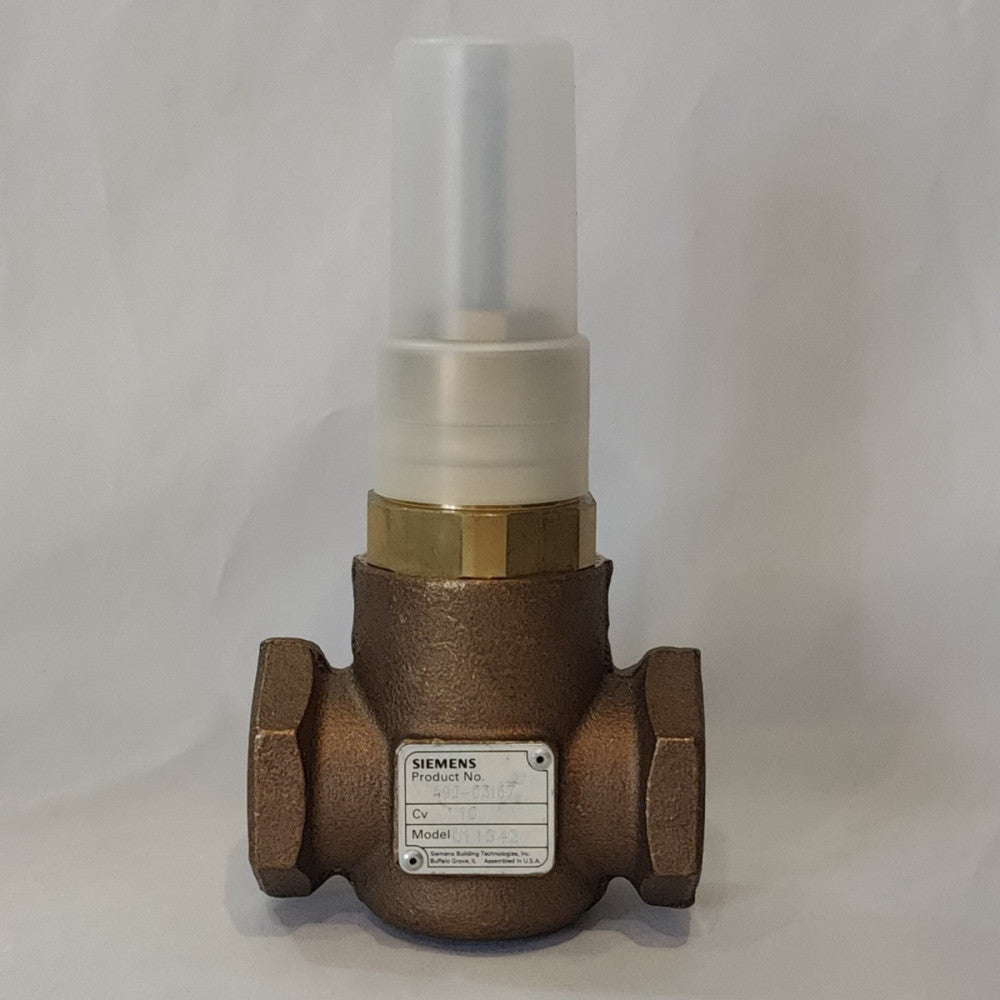 Siemens Flowrite 599-03167 2-Way N/C Brass Equal Percentage Valve Body 1"