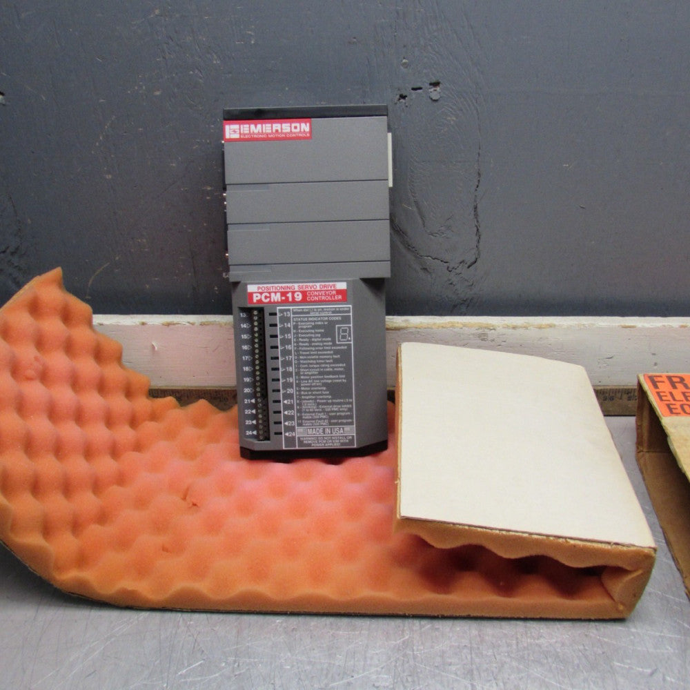 NEW! Emerson PCM-19, Positioning Servo Drive Controller P/N:960117-01,MAKE OFFER
