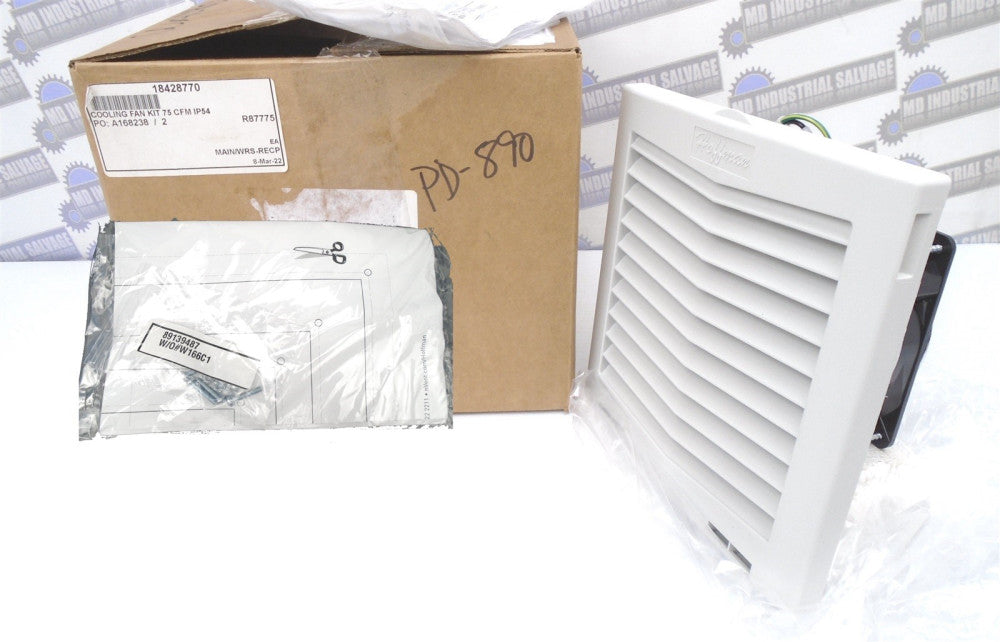 nVent HOFFMAN - HF0916414 - HF09 Side-Mount FILTER FAN, 115V 70CFM -(NEW in BOX)