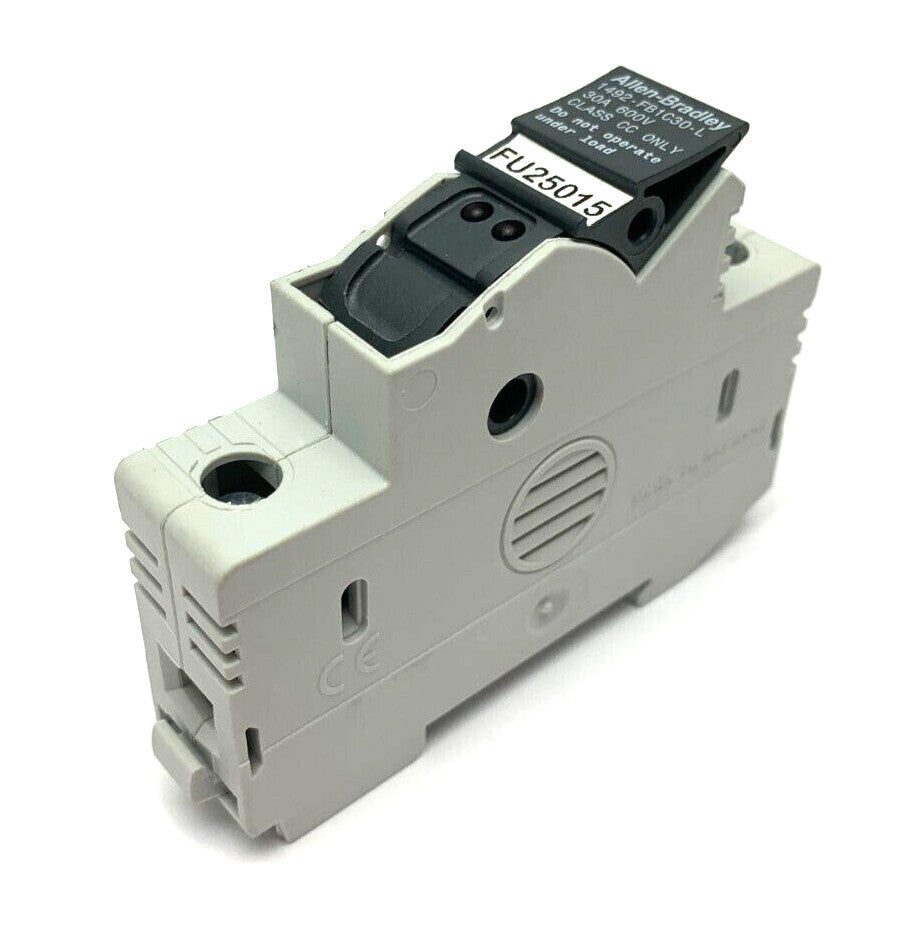 Allen Bradley 1492-FB1C30-L Ser. B Fuse Holder Class CC 30A 1P 110-600V