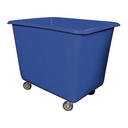 Royal Basket Trucks G12-Blx-Pga-4Unn Cube Truck,1/2 Cu. Yd.,600 Lb. Cap,Blue