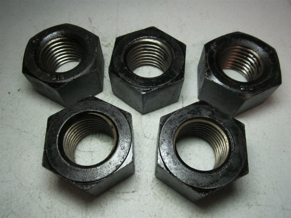 HIGTH 1-1/2 - 6 HHN Grade 2H Steel Right Hand Heavy Hex Nut - Pack of 5