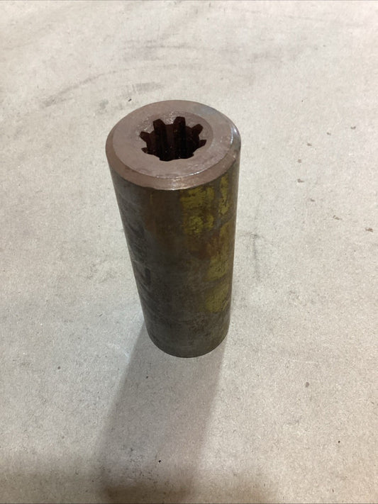 3/4" Bore 8 Tooth Spline Shaft Coupler 4” Long Hydraulic Pump Motor Coupling