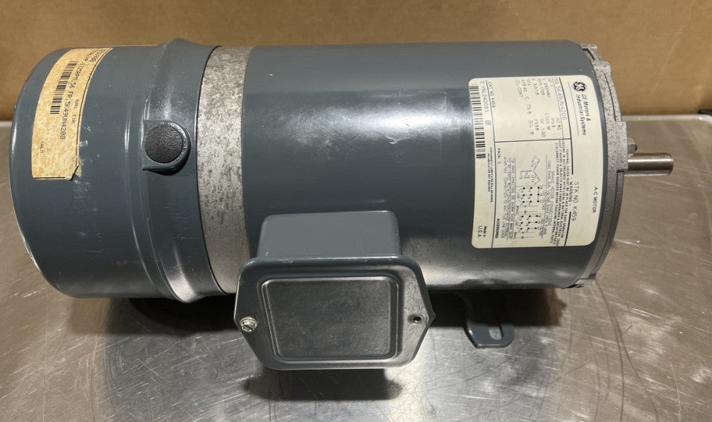 General Electric 5K49UN4208 Break Motor 1 HP 230/460V 1725 RPM 3 Ph NOS Surplus