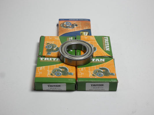 *Lot of 5* Tritan 6007 ZZ/C3 PRX  Ball Bearing 1-3/8" Bore - NEW Surplus!