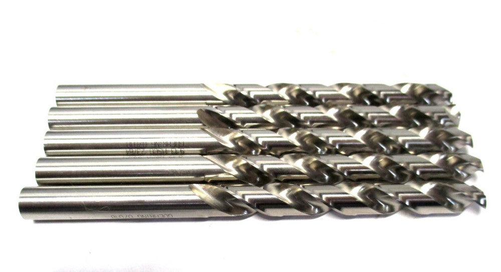 Guhring (4031093186148) 23/64 x 4-7/8 2-Flute RH HSSCo Jobber Drill - 5 QTY
