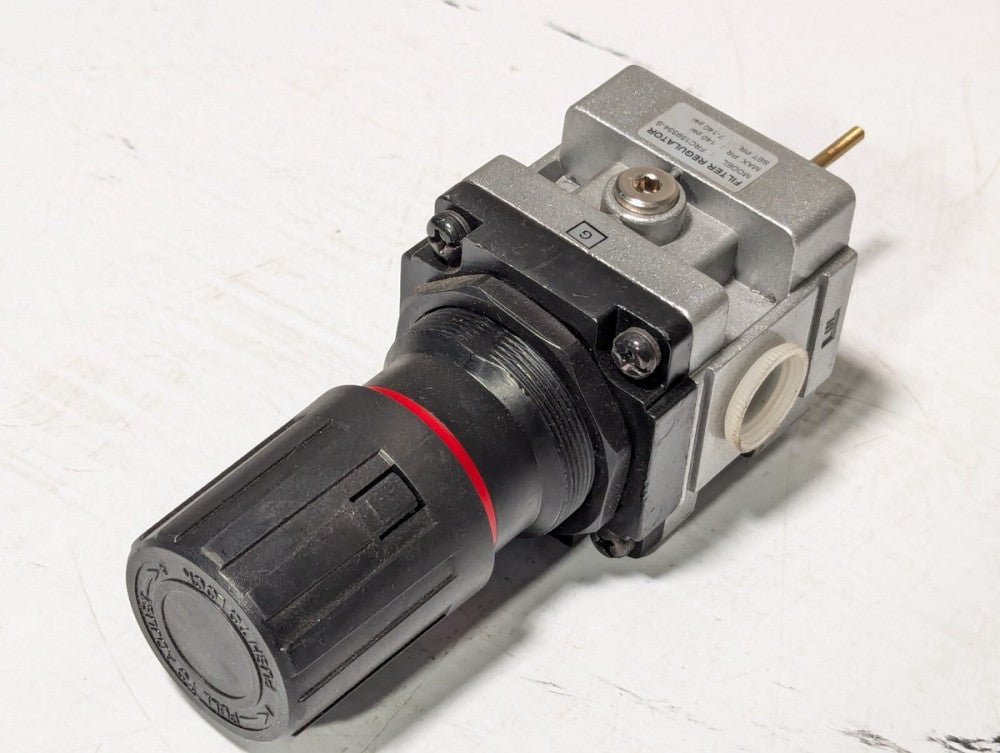 Janatics FRC159334-S Filter Regulator Combination, 1/2" Port Thread, 140 PSI