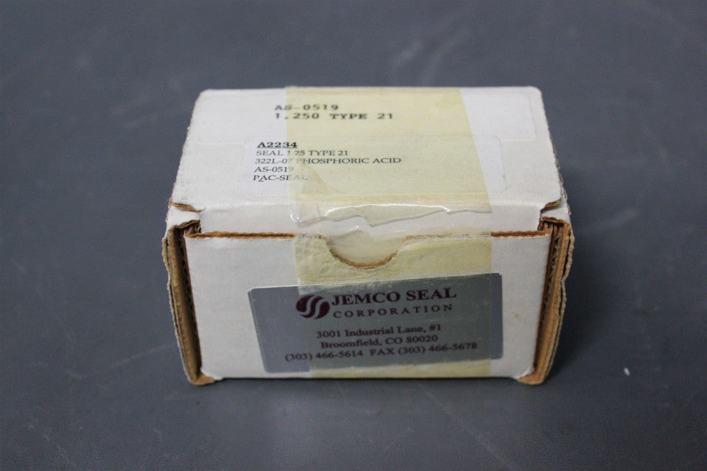  PAC-SEAL MECHANICAL SEAL 1.250 TYPE 21 AS-0519
