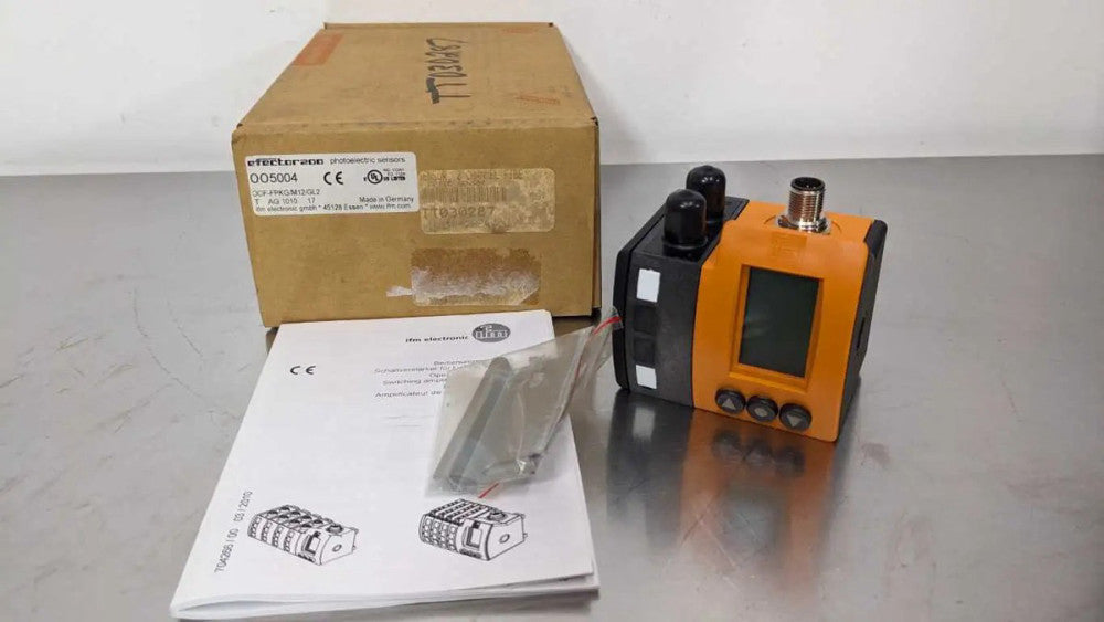 IFM Efector OO5004 Fiber-optic Amplifier Photoelectric Sensor 0-200mm OOF-FPKG/M