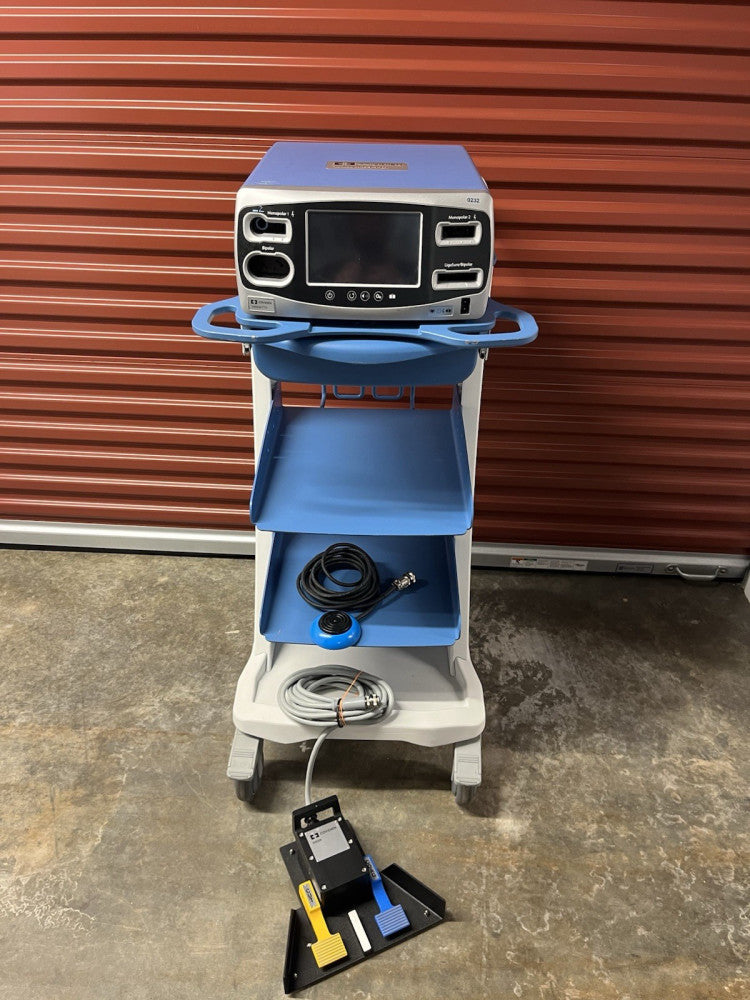 Covidien Valleylab FT10 Electrosurgical Unit With Cart Foot Pedals Adapters