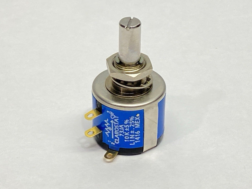 Clarostat 73JA Series 10 Turn Potentiometer