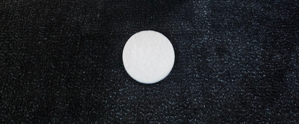 (QTY 50)SurfPrep SPWD5 5" Non Woven White Abrasive Disc Silicon Carbide 600 Grit