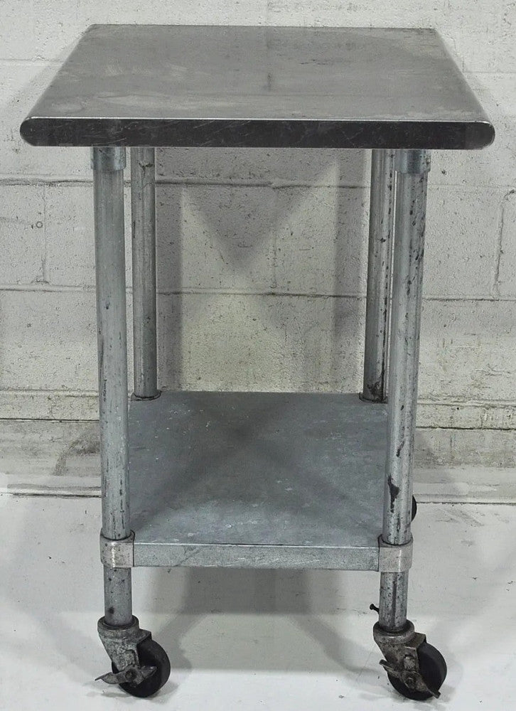 Work Table with Casters 30 x 24 x 36
