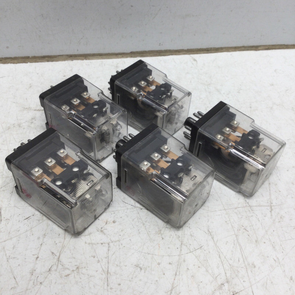 TYCO / POTTER & BRUMFIELD KRPA-14DN-24 RELAY, 24VDC, (LOT of 5)