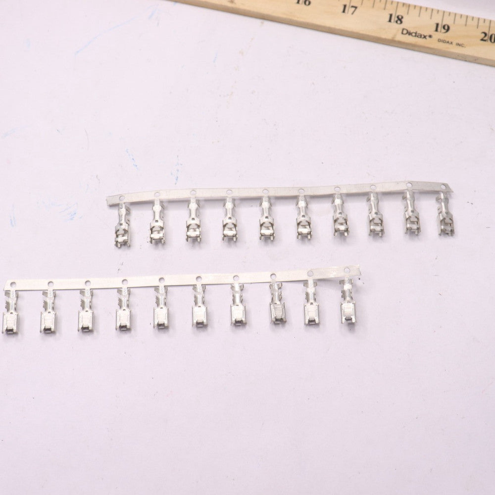 (20-Pk) Automotive Connectors Unsealed Series Female Locking Lance M/P 6.3