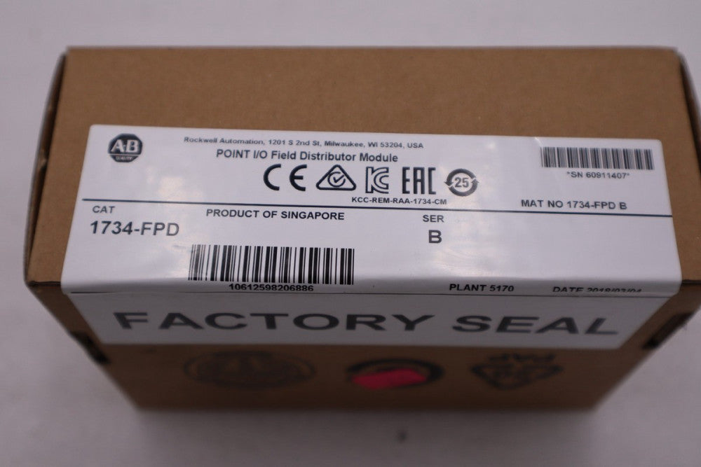Allen Bradley 1734-FPD NEW SEALED BOX SERIES B STOCK H579A