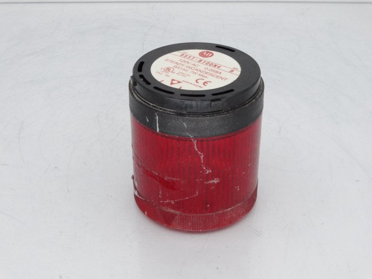 ALLEN BRADLEY 855T-B10DN4 SERIES B INDICATOR LIGHT - Used