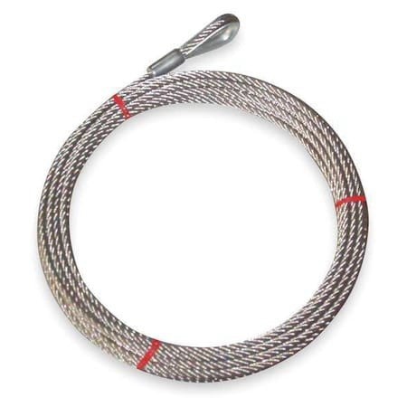 Dayton 1Dld4 Ss Cable,3/16 In,100 Ft,740 Lb Capacity