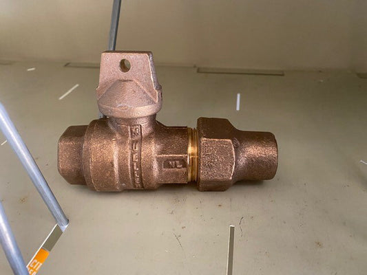 (Case of 10) Mueller 25174 - 3/4" Inline Ball Curb Valve (NEW)