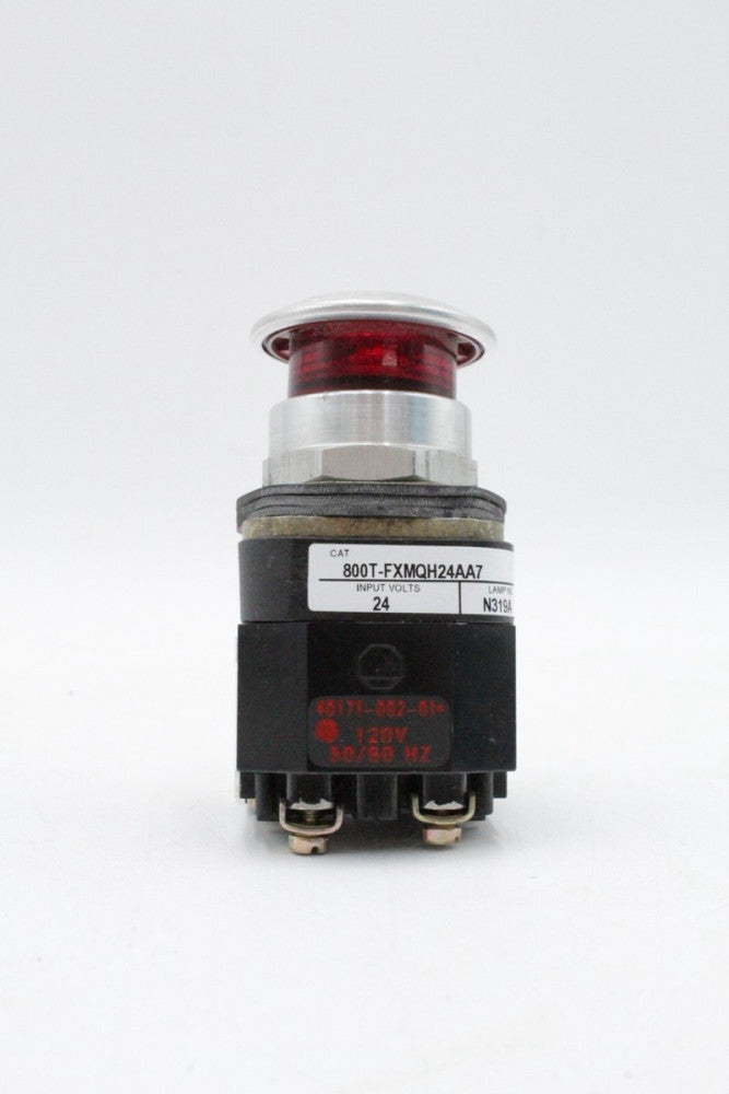 Allen-Bradley 800T-FXMQH24AA7 Red E-Stop Button
