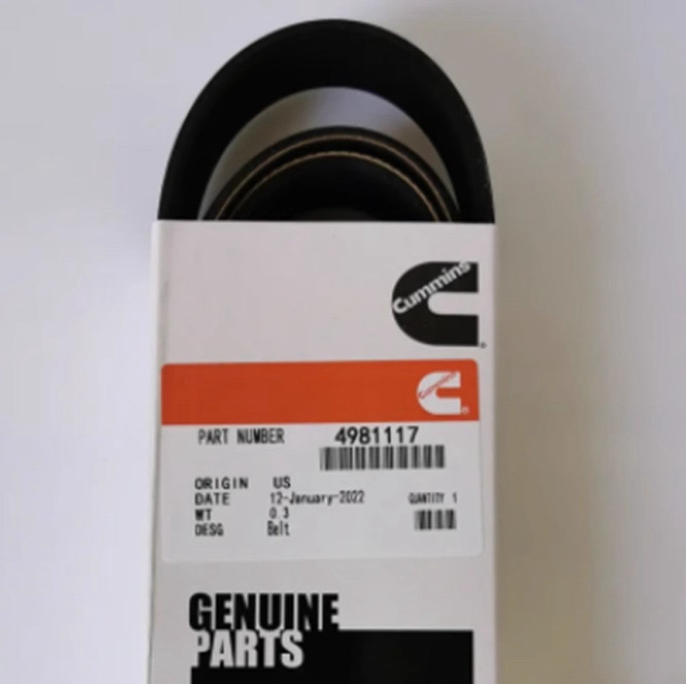 One Brand New CUMMINS 4981117 Engine Fan Belt
